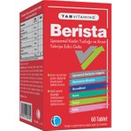 TABVITAMINS Berista 60 Tablet - Dezenfektan Hediyeli (%72 Alkol)