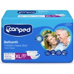 Canped 30'lu Xl Beden Belbantlı Hasta Bezi