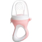 Babyjem Silikon Yumuşak Uçlu Meyve Süzgeçi Sebze Emziği Pembe