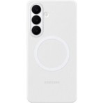 Samsung Galaxy S26+ Silikon Magnet Kılıf - Beyaz