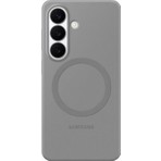 Samsung Galaxy S26 Silikon Magnet Kılıf - Gri