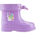 Igor W10253 BIMBI UNICORNIO Lila Kız Çocuk Yağmur Çizmesi