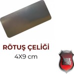 Önder Ticaret Rötuş Çeliği 4cm x 9cm Oto Boya Uygulama İçin 1 Adet Kaliteli Araç Aksesuarı