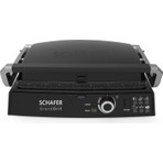 Schafer Grand Grill 6 Dilim 2000 W Izgara & Tost Makinesi - Siyah