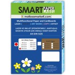 Kalın Gramajlı 1. Hamur Mat Kağıt -  200 gr - A4 Ebat -  - 100 Adet | Smart Paper Label