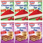 Dr. Oetker 3 Adet Cheesecake Yap 222 Gr+ 3 Adet Tiramisu Yap 91 gr