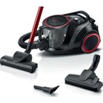 BOSCH BGS41POW2 Serie 6 Toz Torbasız Süpürge ProPower Siyah Turbo Başlık ve 0,2 L Toz Haznesi