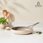 Amboss Sera Nova Doğal Seramik Tava 24 cm 1,9 Litre – Latte