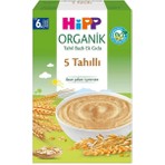 Hipp Organik 5 Tahıllı Kaşık Maması 200 gr 6 Aydan İtibaren Bebekler İçin Doğal İçerik
