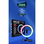 Azurtech 26CM Ayarlanabilir Rgb LED Işık