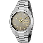 Seiko SNXS75K Erkek Kol Saati Gümüş Çelik Kasa Su Geçirmez Analog Takvimli Modern Tasarım