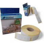 Ecotag Dymo Etiket Muadil 25X54 mm 500 Adet Beyaz Çok Amaçlı Etiketler