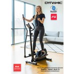 Dynamic Voit Garantili SC300 Smart Bluetooth'lu Manyetik Eliptik Kondisyon Bisikleti, Sessiz Çalışır, Elden Nabız Ölçer
