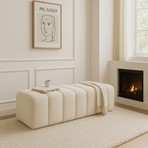 Argedemo Ringo Puf Uzun Bench 120CM Modern Puf Antre,hol,giyinme Odası,salon