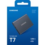 Samsung MU-PC4T0T/WW MU-PC4T0T/WW T7 Taşınabilir SSD 4 TB