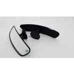 Motaysan Vantuzlu Pırlanta Bombeli Siyah İç Dikiz Aynası 25X6Cm Ergonomik Tasarım ve Konforlu Kullanım