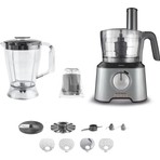 Karaca Mastermaid Power Multifunctional 10 in 1 Galaxy Grey Gıda Hazırlama Seti