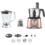 Karaca Mastermaid Power Multifunctional 10 in 1 Mutfak Robotu Rosegold