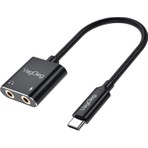 VegGieg Type-C Ses Kartı 3.5mm Kulaklık ve Mikrofon Girişli