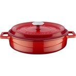 Lava Döküm Çok Amaçlı Yayvan Tencere. Trendy Serisi Çap(Ø)28cm.