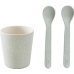 Trixie 2.li Bambu Kaşık ve Bardak Set (Racoon )