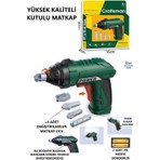 Brother Toys Oyuncak Pilli Kaliteli Matkap Tamir Seti Yeşil Renk 17 Cm.