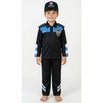 Mercantex Üniforma Takımı - Unisex / Erkek / Kız Çocuk Polis - Asker Kıyafeti Elbisesi - Renk: PLS | Model: Toplum Polisi | Beden: 4