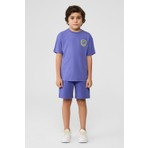 Bg Store Erkek Çocuk Mor Tshirt