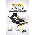 Reidan Oto Krikosu 1.5 Ton Makas Cırcırlı Araç Kriko Cırcır (Tüm Arabalar Için Uygundur)