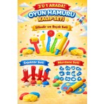 Heroes Dough 3'ü 1 Arada Oyun Hamuru Kalıp Seti - Enjektör, Merdane, Silindir ve Bıçaklı Şekillendirme Seti