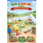 Haydi Dekor 🌾 Çiftliğimi Boyuyorum – 5 Metre Dev Çiftlik Temalı Boyama Rulosu | 🐄 Çocuklar İçin Hayvanlı Boyama Kağıdı | 🚜 Okul Öncesi Eğitim, Sanat Etkinliği ve Eğlenceli Aktivite