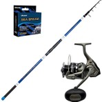 Okuma Acuador 8000 - Ryuji Surf Master 420CM Surf Olta Seti