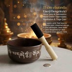 Wolawood Orijinal El Yapımı Tibet Meditasyon Çanı Ses Çanağı Seti Yoga, Mindfulness ve Çakra Dengeleme Için Şifalı Frekans Veren Ritim Gongu - Özel Tokmak Hediyeli