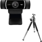 Logitech 960-001088 C922 Pro Stream Webcam V-U0028 Tripod Destekli