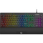 Rampage KB-GX65 SIMULA USB RGB Aydınlatmalı 4 Makro Tuşlu English Layout Bilek Destekli Gaming Oyuncu Klavyesi