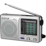 By A.D.M Kk9 Tüm Bant Taşınabilir Radyo Çok Fonksiyonlu Mini Radyo Fm