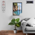 Akıllı Kağıt Statik Tutunma Özellikli Tablo - Poster Manzara (MODEL-101)