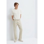 Mavi Lisbon Ekru Gabardin Pantolon 0010039-A3058