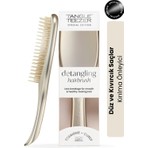 Tangle Teezer Ultimate Detangler Tarak Dolaşık Açıcı  Islak & Kuru Düz ve Kıvırcık Saçlar için Bej Renk