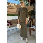 Rabia Şamlı Sezen Triko Takım Haki