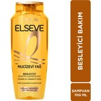 L'oréal Paris Elseve Mucizevi Yağ Besleyici Bakım Şampuanı 700 ml İpeksi Yumuşaklık ve Parlaklık Sağlar