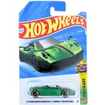Hot Wheels Tekli Arabalar 17 Paganı Huayra Roadster / Cabrıolet Decapotable (Kısa Kart) JJH99