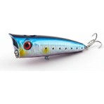Tokyo Tackle 10 cm 20 gr Su Üstü Püskürtmeli Sahte Popper Yem Sardine Renk Doğal Aksiyonlu