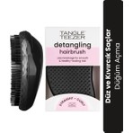 Tangle Teezer Original Panther Black Düz-Kıvırcık Saçlar için Saç Fırçası-Tarak