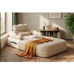 HABL Tek Kişilik Kendi Kendine Şişen Otomatik Şişme Yatak Çıkarılabilir Başlıklı Kamp ve Misafir Yatağı 190X99X40CM