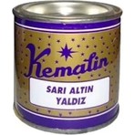 Kemalin Sarı Altın Yaldız Boya 175 gr İç Mekan Kullanımına Uygun Uzun Ömürlü Parlak Boya