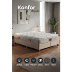 Mobyat Konfor Plus Ultra Full Ortopedik Bel ve Sırt Destekli Pedli Yaylı Yatak (90x190)