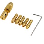 Aladdin Motor Mandren Seti 05-3 mm Otomatik Mandren Chuck Adaptör Bakır Malzeme ile