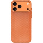Piili Iphone 17 Pro Max Kevlar Serisi Magsafe Telefon Kılıfı - Turuncu