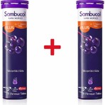 Sambucol Kara Mürver Plus C Vitamini ve Çinko Içeren 10 Efervesan Tablet 2 Adet